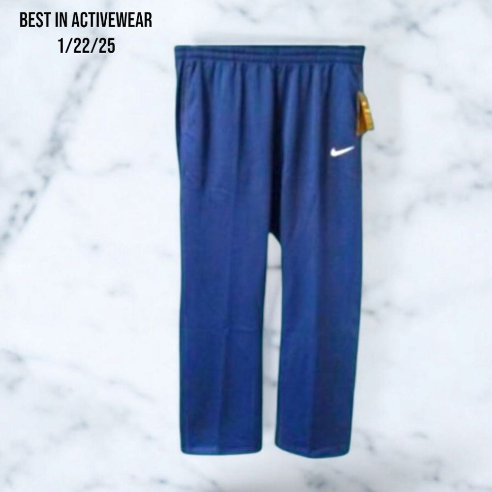 Nike Women's dark navy blue workout pants with Dri- fit New with tags Size XL